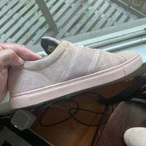 Ted Baker Men’s Trainer Suede Shoe in Pink Sz. 10